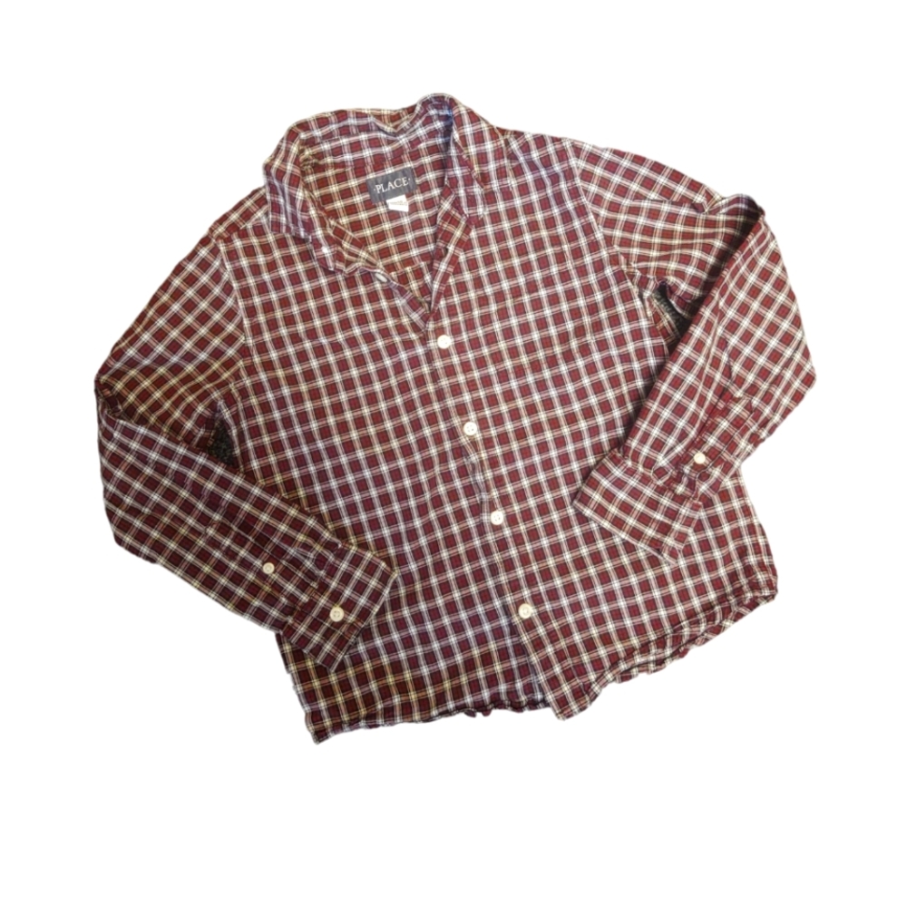 Boys PLACE Button Down Shirt Size 7/8